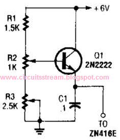 Simple +1.5V Supply For Zn416E Circuits Diagram