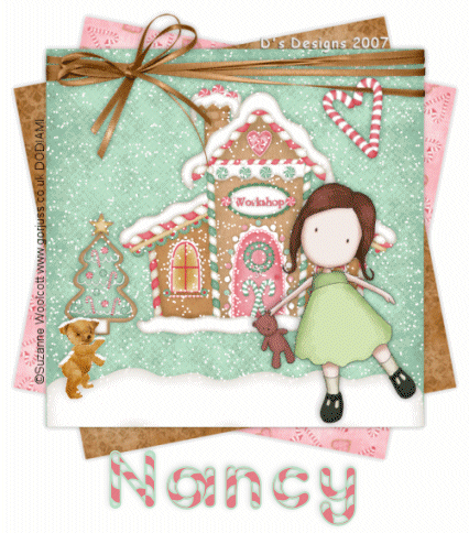 Ds Designs Gorjuss Gingerland nancy