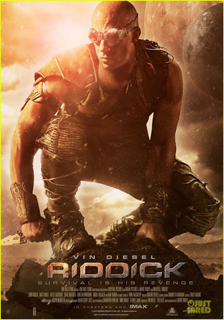 riddick movie postar, poster riddick