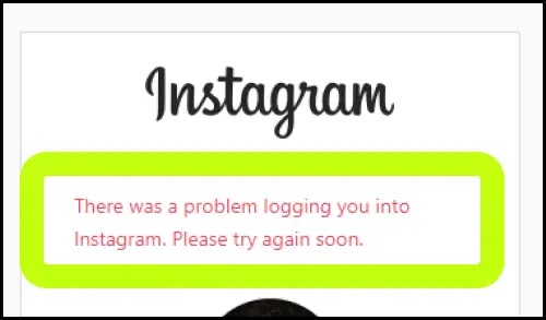 Fix There Was A Problem Logging You into Instagram Problem Solved