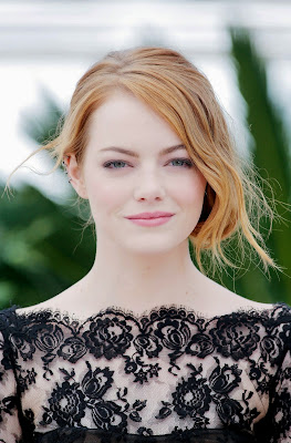 Emma Stone Cocktail Dress Irrational Man Cannes Film Festival Photocall