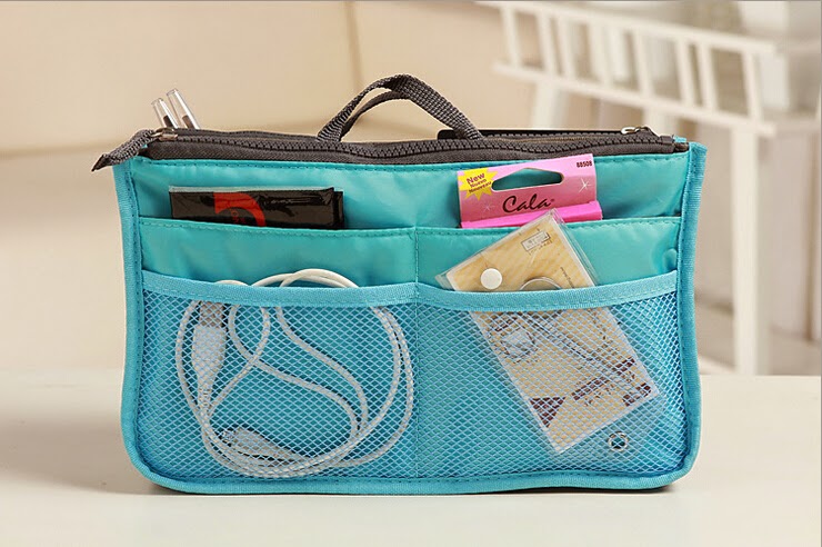 Lady's organizer bag multi functional cosmetic storage