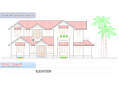 Home plan and elevation - 2388 Sq. Ft