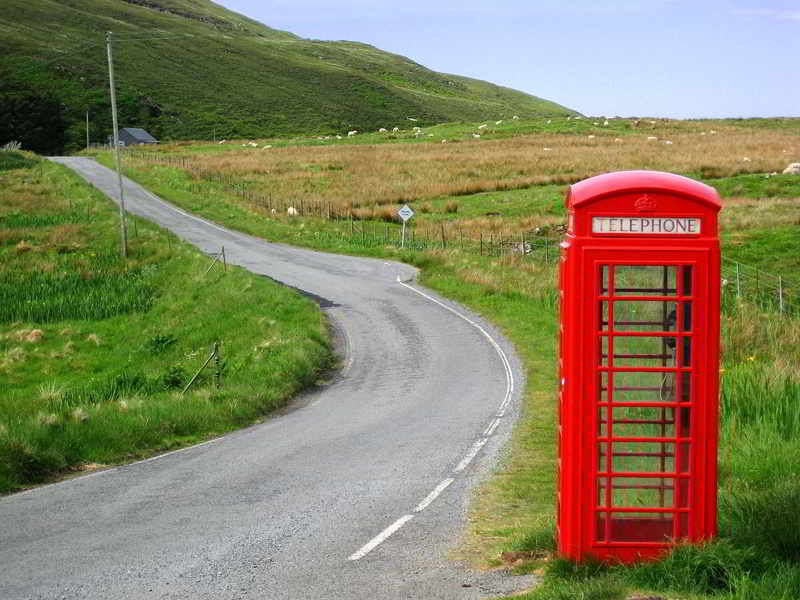 Superman telephone box