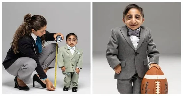 World's shortest man Afshin Esmaeil Ghaderzadeh