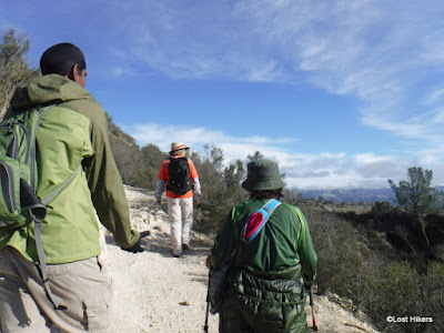 Hiking Condor Gulch Trail, close to High Peaks Trail Pinnacles National Park