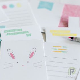 Spread the Easter spirit with these beautiful #HALLELUJAH Easter Printable Journaling Cards