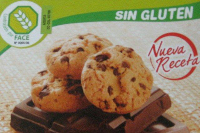 Galletas sin gluten con marca de garantia sin gluten FACE