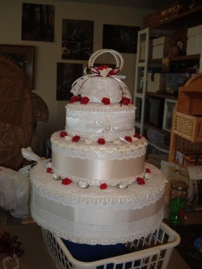 Wedding Towel Cake 2