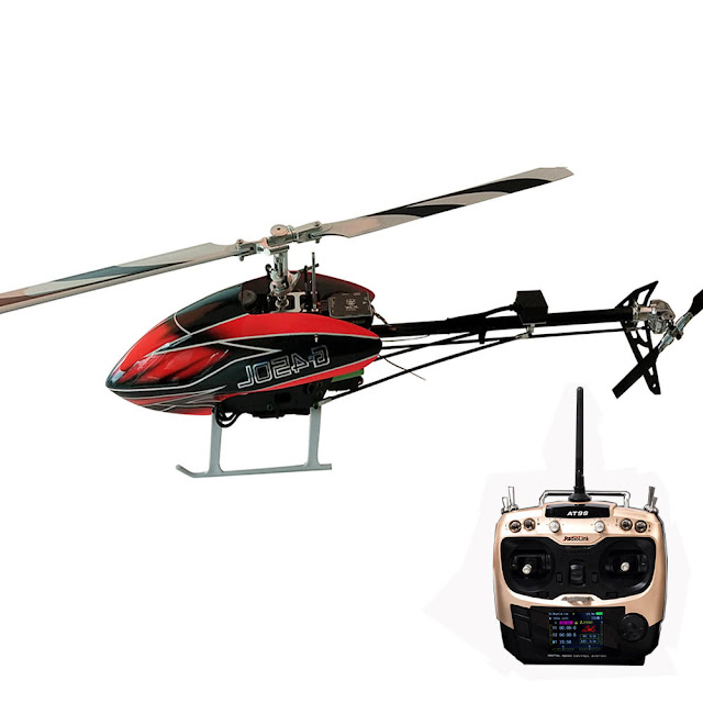 JCZK ASSAULT 450L DFC 6CH 3D Flybarless RC Helicopter With Transmitter RTF 