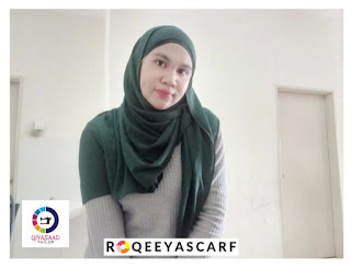 Shawl by Qiya Saad, bisnes shawl, jual shawl, kain shiffon, harga shawl, supplier shawl klang dan shah alam, shawl color kuning, shawl labuh, qiya saad tailor, jahit tudung, shawl Chiffon plain, roqeeyascarf, hijabista, 