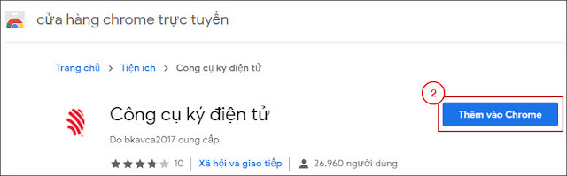 công cụ ký điện tử