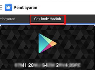 kode voucher hadiah playstore