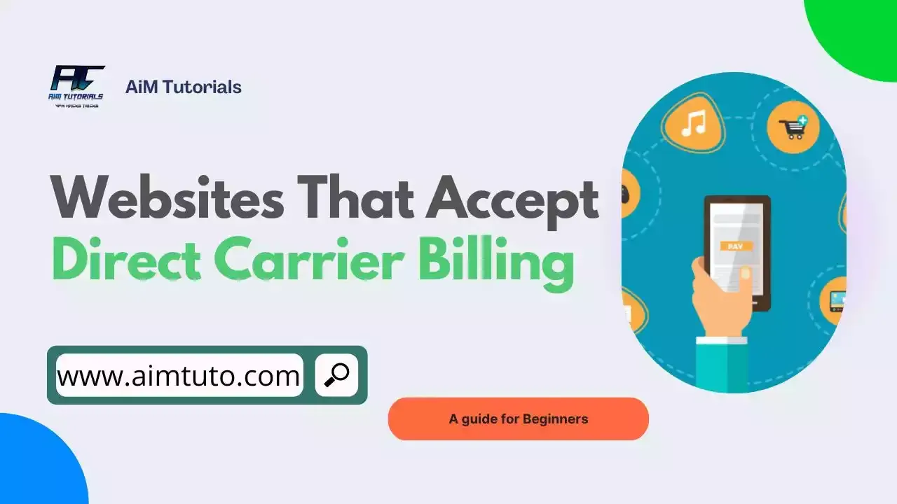 websites that accept carrier billing