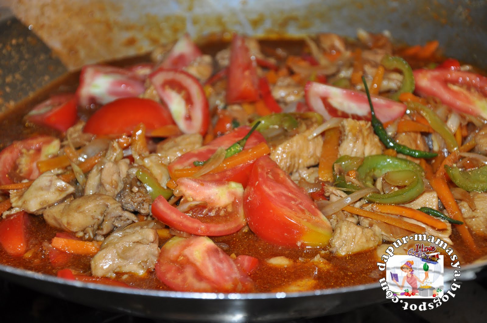 Dapur Mamasya: Ayam Masak Paprik