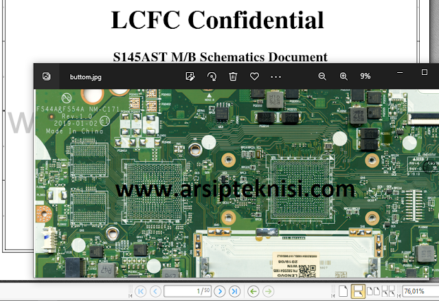 Schematic Lenovo S145-14AST FS44A FS45A NM-C171