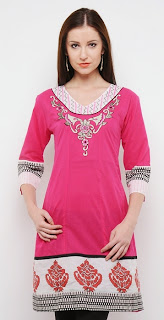 Folklore Viscose Kurtis