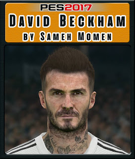 PES 2017 Faces David Beckham by Sameh Momen