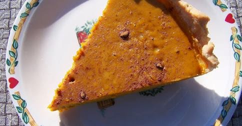 Organic Gluten Free Pumpkin Pie