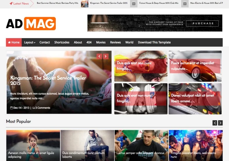 Ad Mag Premium Version Blogger Template free download, Blogger Template free download,Ad Mag Premium Version Blogger Template