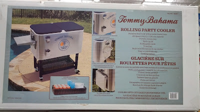 Tommy Bahama Stainless Steel Roller Cooler for bbqs