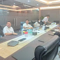 Tindak Lanjuti Food Estate, Bupati Franc Sambangi Kantor PT.Parna Raya