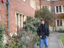 Dan outside of the Woolf Institute