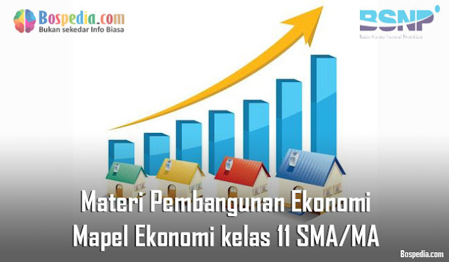 Materi Pembangunan Ekonomi Mapel Ekonomi kelas 11 SMA/MA