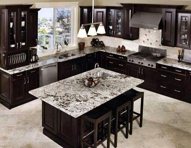 kitchen ideas with dark cabinets