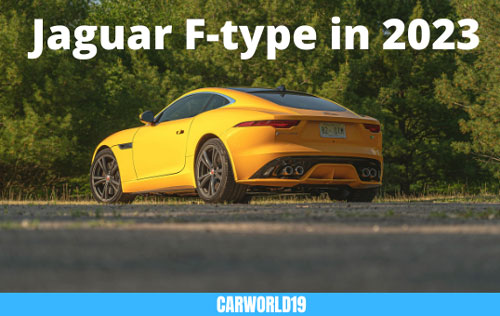 Jaguar F-type in 2023