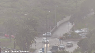 Lluvia, viento y frío Gran Canaria 15 diciembre