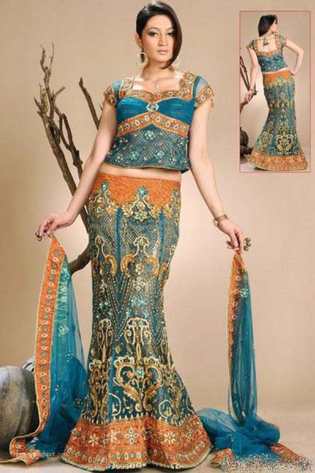 Indian Bridal Lehnga Designs 10