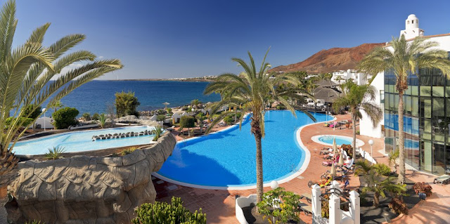 Spain, Lanzarote, Playa Blanca, Timanfaya Palace