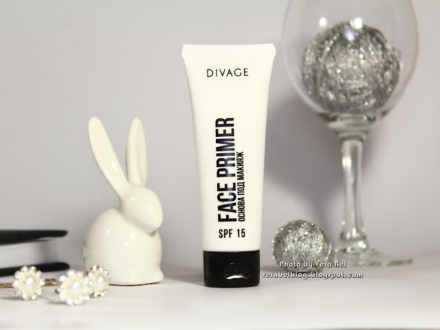 Основа под макияж Divage Face primer SPF 15, обзор, отзыв, свотчи, review, swatches