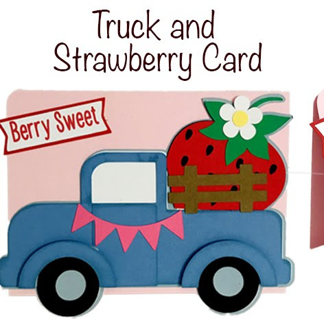 Truck and Strawberry Card