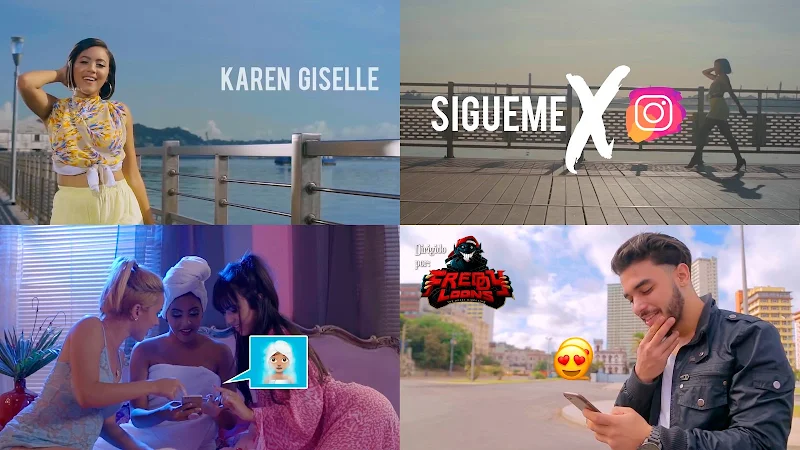 Karen Giselle - ¨Sígueme X Instagram¨ - Videoclip - Dirección: Freddy Loons. Portal del Vídeo Clip Cubano