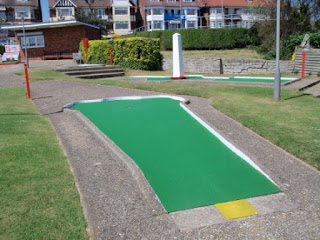 Arnold Palmer Crazy Golf course in Skegness, Lincolnshire