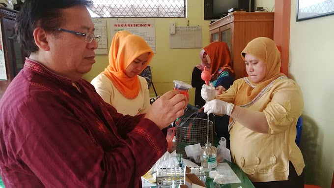 Kadiskes Padang Pariaman dr.Aspinuddin Himbau Masyarakat Untuk Berhati-Hati Konsumsi Jajanan Pabukoan