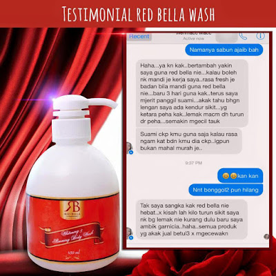 RED BELLA BODY WASH 