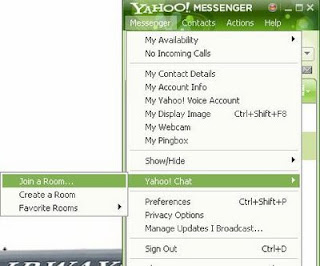 join room yahoo messenger