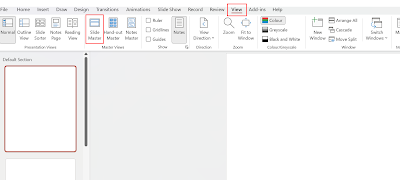 Changing the font of all slides at once in Powerpoint