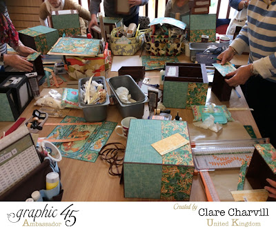 Voyage Beneath the Sea workshop with Clare Charvill Graphic 45