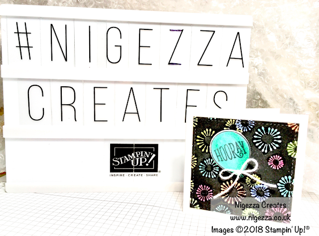 Blog Hop for InspireINK using Stampin' Up!® Birthday Backgrounds