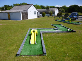 Crazy Golf course at Penwith Pitch & Putt in St Erth, Cornwall