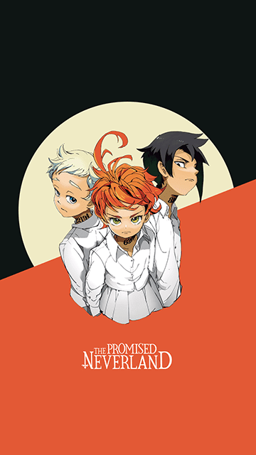 Emma, Norman, Ray - Yakusoku no Neverland Wallpaper