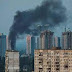 'Unprecedented' Kyiv air strikes as Crimea trains halted after explosion