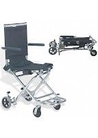 Ultra Lightweight Folding Transit Wheelchair