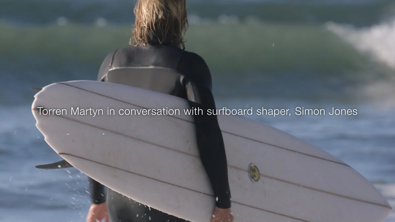 Torren Martyn in conversation with surfboard shaper, Simon Jones - needessentials