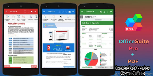 OfficeSuite + PDF Editor Premium v10.1.16353  تحميل تطبيق اوفيس Office Suite للاندرويد    اوفيس سويت  Office Suite 10 نسخه مدفوعه اخر اصدار 2019