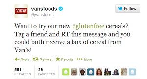 Free Van's Gluten-Free cereal 